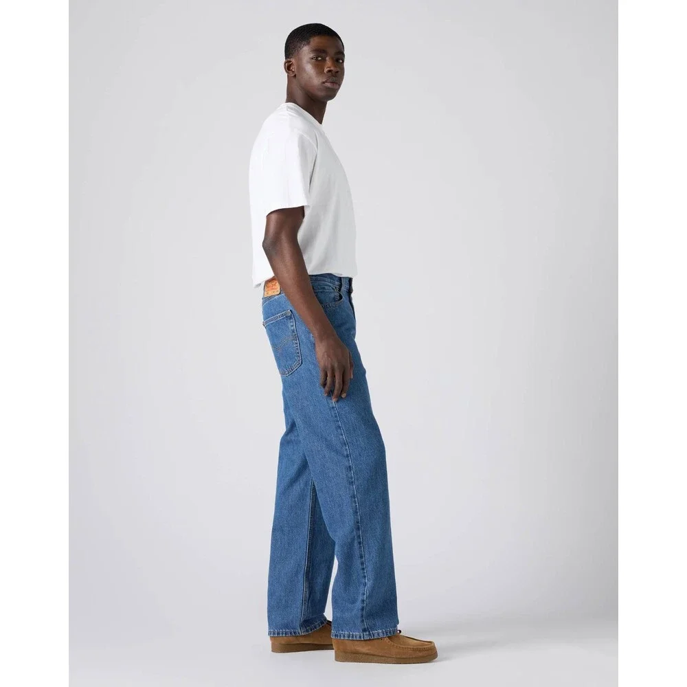 Levi's 565 Jeans Men's 40X30 Blue Cotton Denim Medium Wash Loose Fit JAX1859